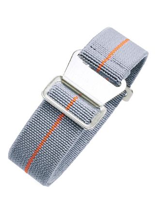 Tiera joustava paranato-ranneke harmaa-oranssi