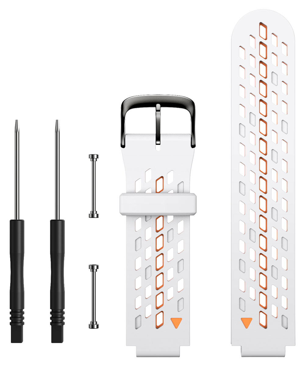 Tiera Garmin Approach S20 ranneke valko-oranssi