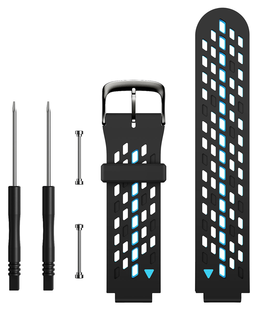 Tiera Garmin Approach S5 ranneke sini-musta