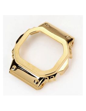 Tiera Casio DW-5600 modaus teräsrunko kulta