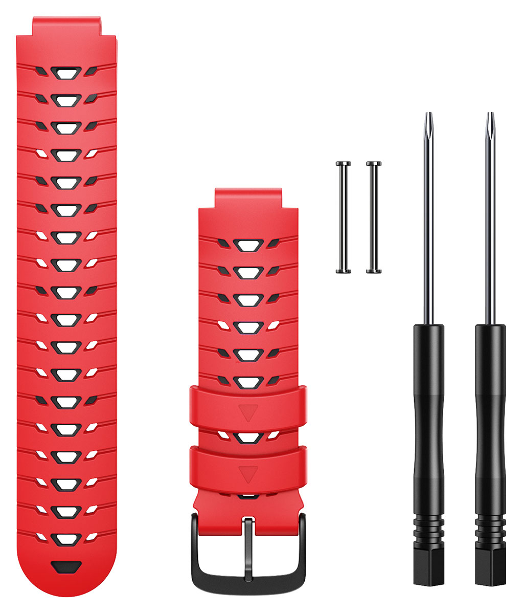 Tiera Garmin Forerunner 620 ranneke puna-musta