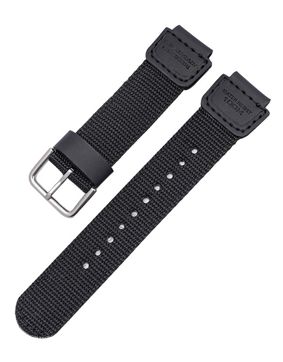 Tiera Casio nailonranneke musta malleihin W-800H / W-215 / W-216 / W-735