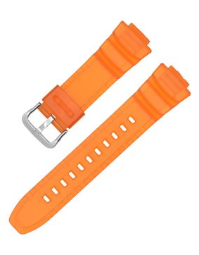 Tiera Casio W-S220 / HDD-S100 / WV-200 -sarjojen ranneke oranssi