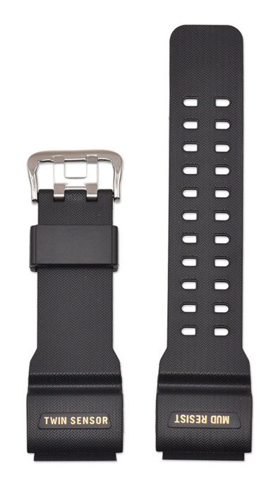 Tiera Casio GG-1000 / GWG-100 / GSG-100 -sarjojen ranneke musta