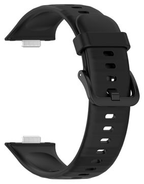 Tiera Huawei Watch Fit 3 silikoniranneke musta