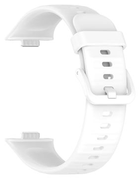 Tiera Huawei Watch Fit 3 silikoniranneke valkoinen