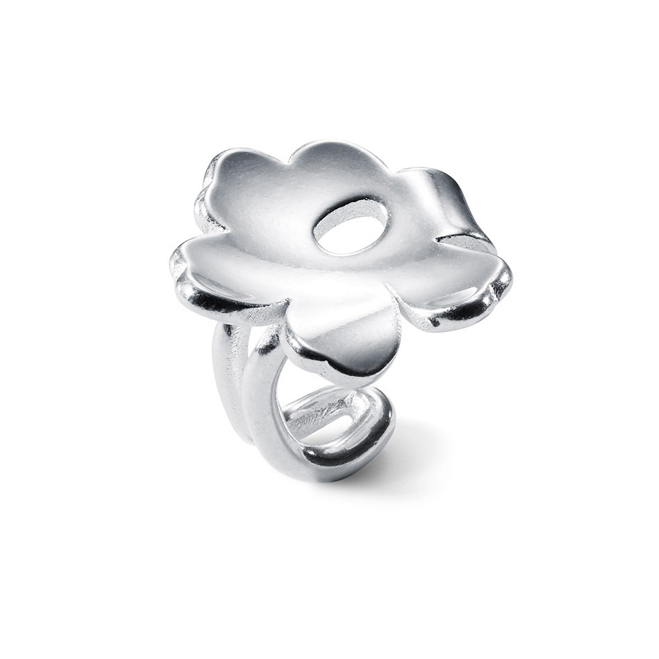 Kalevala x Marimekko Unikko ear cuff hopea 261001202