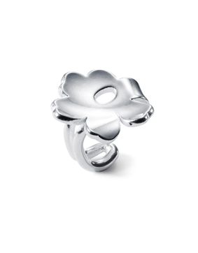 Kalevala x Marimekko Unikko ear cuff hopea 261001202