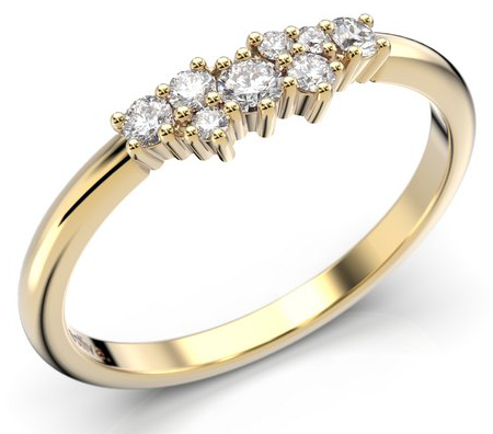 Festive Nadja timanttisormus 650-018-KK