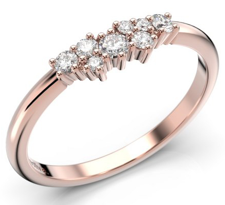 Festive Nadja timanttisormus 650-018-PK