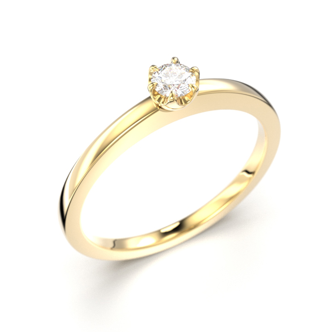 Festive Thelma 111-100-kkvk rivitimanttisormus