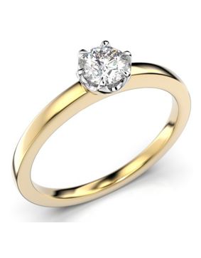 Festive Adele yksikivinen timanttisormus 651-030-KV