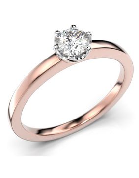 Festive Adele yksikivinen timanttisormus 651-030-PV