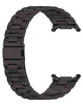 Tiera Samsung Galaxy Watch Ultra teräsranneke musta