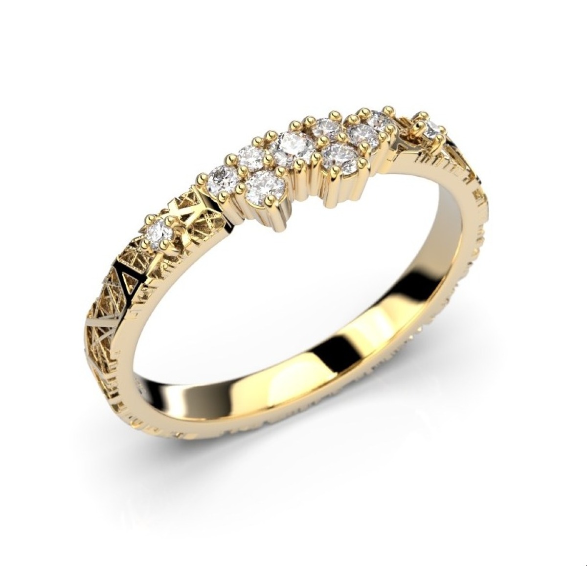 Festive Timanttisormus Routa Rakka Sivu 666-015-KK