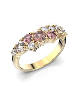 Festive Timanttisormus Nadja Grand Pink Morganiitti 669-105P-KK 1.05 ct