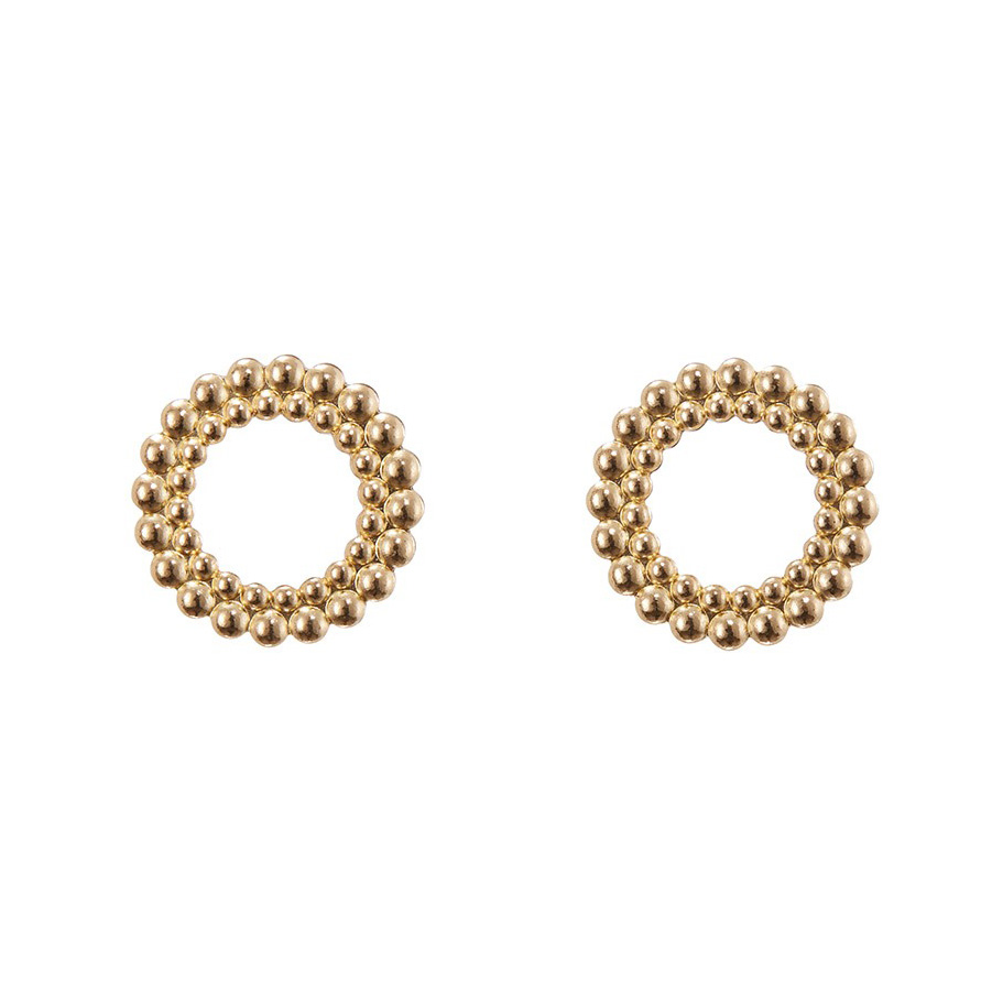 Kalevala Valoisa isot nappikorvakorut pronssia 3669485T