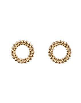 Kalevala Valoisa isot nappikorvakorut pronssia 3669485T