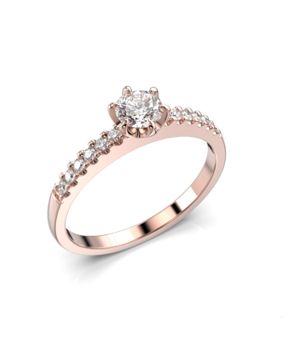 Festive Timanttisormus Julianna Kruunu 0,42 ct 682-042-PK