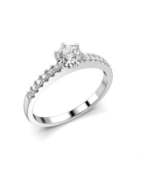 Festive Timanttisormus Julianna Kruunu 0,42 ct 682-042-VK