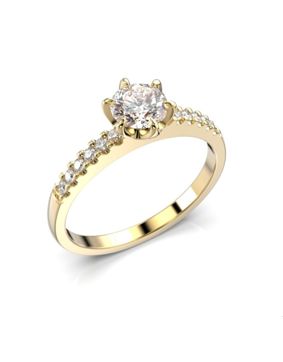 Festive Timanttisormus Julianna Kruunu 0,62 ct 682-062-KK