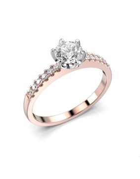 Festive Timanttisormus Julianna Kruunu 0,62 ct 682-062-PV