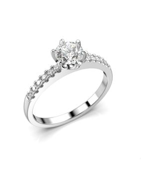 Festive Timanttisormus Julianna Kruunu 0,62 ct 682-062-VK