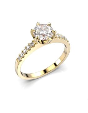 Festive Timanttisormus Julianna Kruunu 0,80 ct 682-080-KK