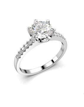 Festive Timanttisormus Julianna Kruunu 1,10 ct 682-110-VK