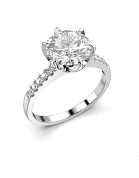 Festive Timanttisormus Julianna Kruunu 2,10 ct 682-210-VK