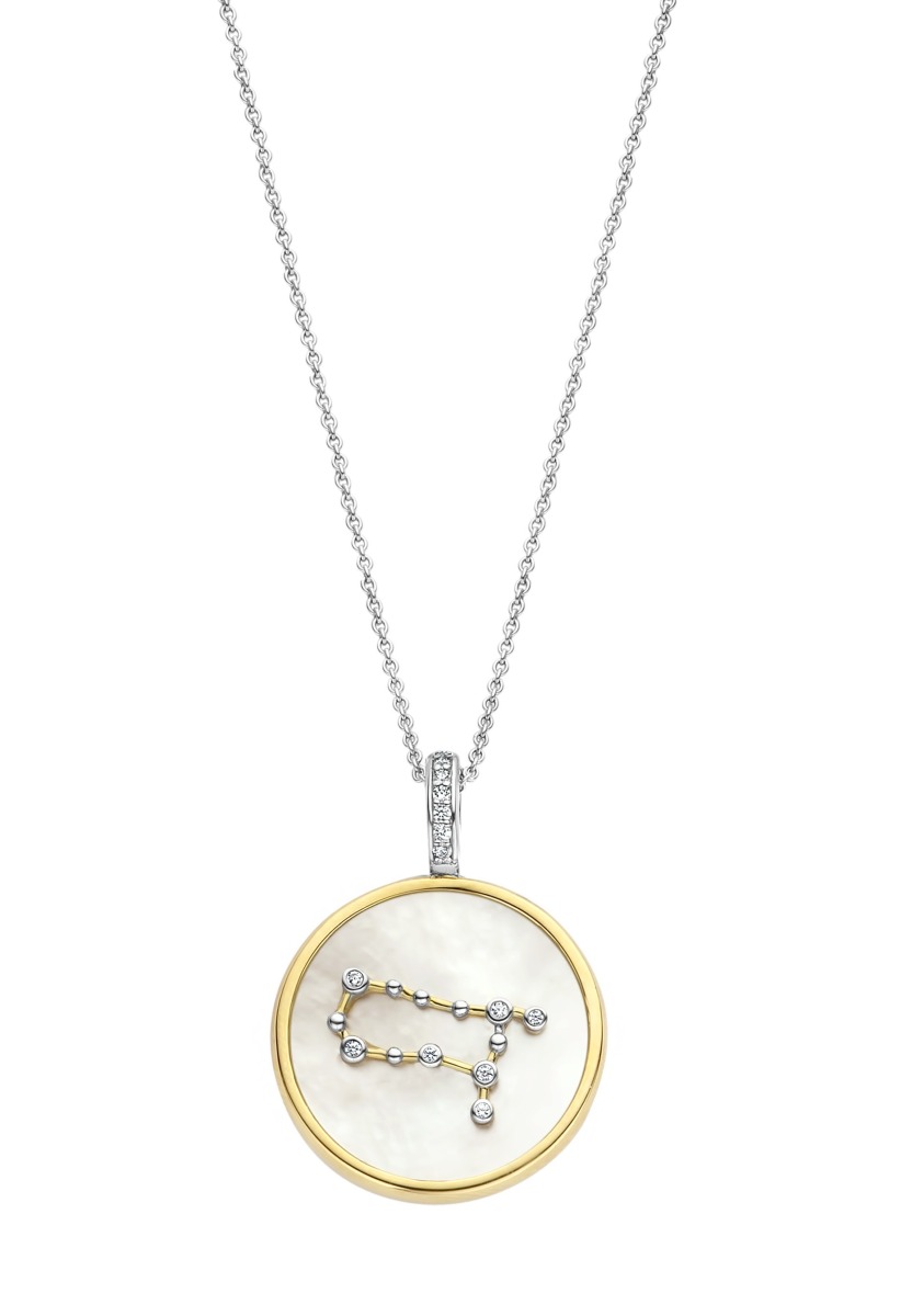 TI SENTO Written in the stars horoskooppikaulakoru Kaksoset 6826GE