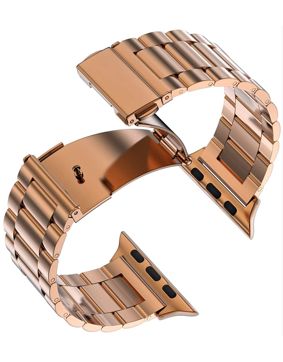 Tiera Apple Watch teräsranneke ruusukulta