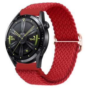 Tiera punottu tekstiiliranneke punainen main product photo