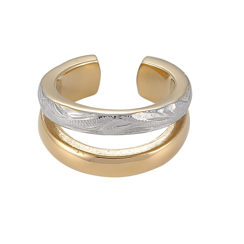 Lykka Strong ear cuff 2-värinen teräskorvakoru