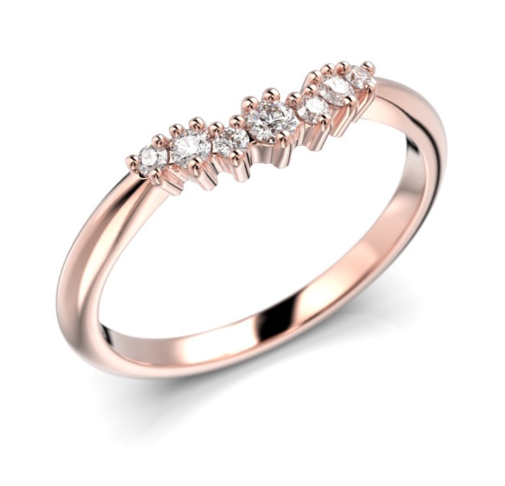 Festive Thelma 111-100-kkvk rivitimanttisormus