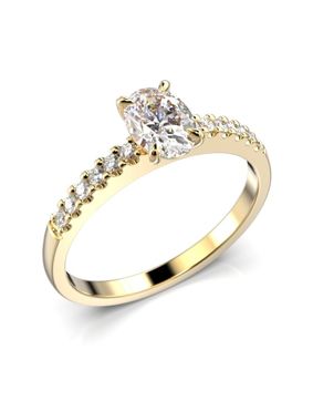 Festive Selena Side 0,62 ct timanttisormus 703-062-KK