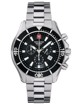 Swiss Alpine Military Nautilus Chrono 7040.9137