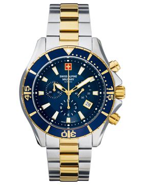 Swiss Alpine Military Nautilus Chrono 7040.9145