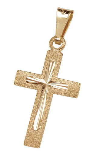 Saurum kultainen risti 707700000