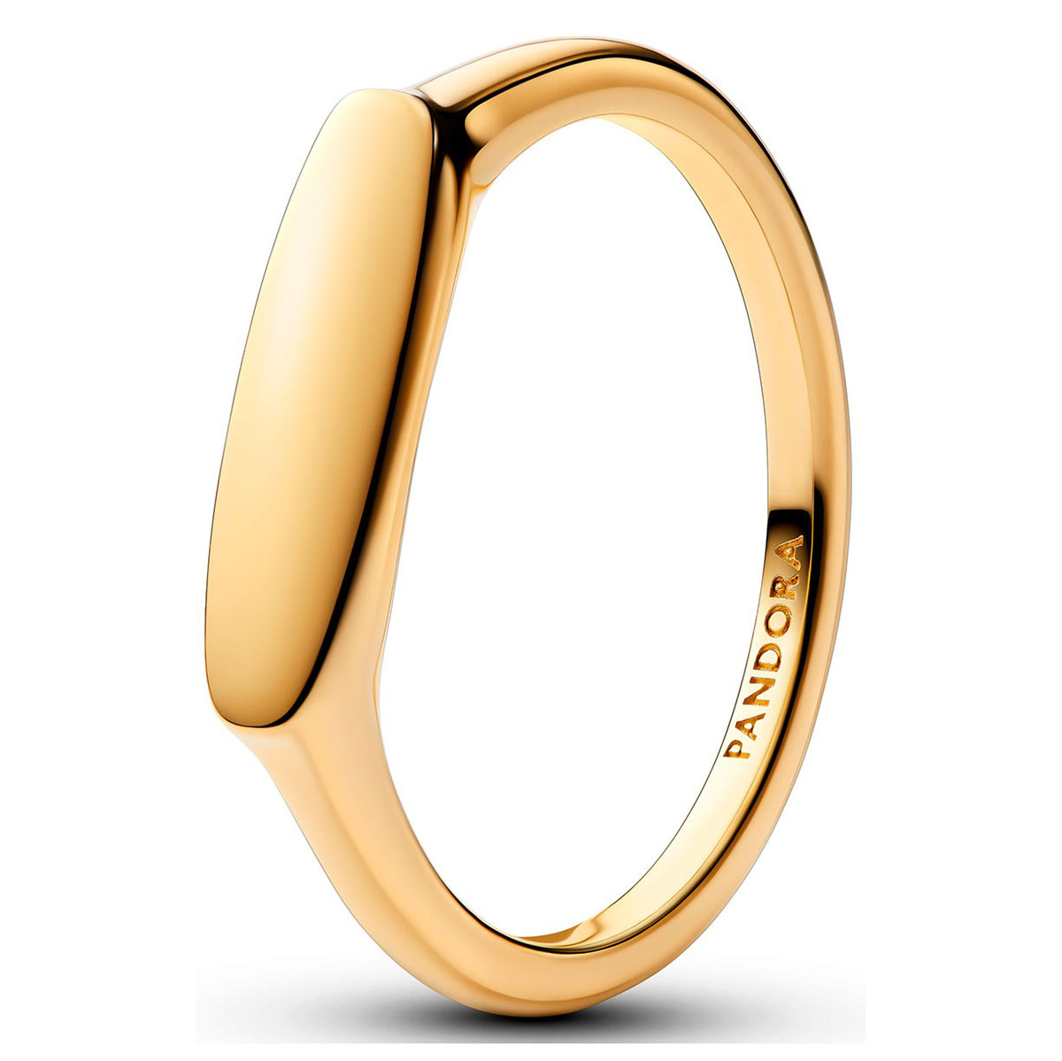 Pandora Moments kaiverrettava sormus kullattu 163986C00