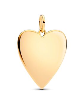 Pandora Moments kullattu kaiverrettava sydän riipus 364016C00