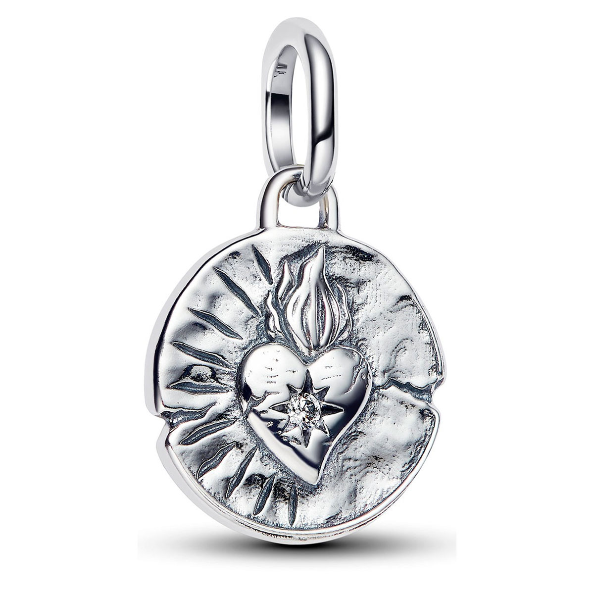 Pandora ME hopeinen hela sydän 793975C01