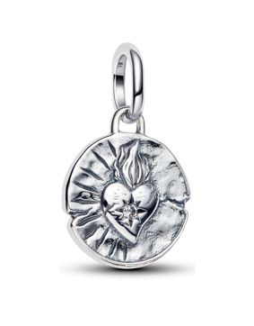 Pandora ME hopeinen hela sydän 793975C01