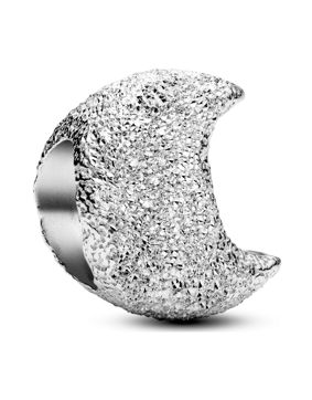 Pandora Moments hopeinen mini hela kuu 794054C00