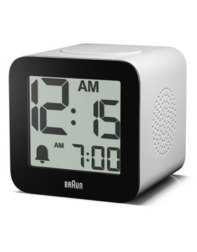 Braun BC25WP digitaalinen herätyskello valkoinen