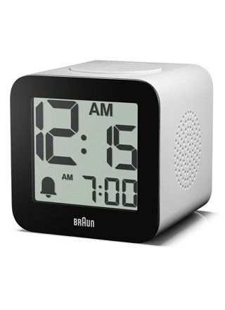 Braun BC25WP digitaalinen herätyskello valkoinen
