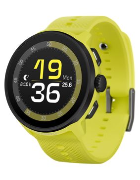 Suunto Run Lime silikonirannekkeella