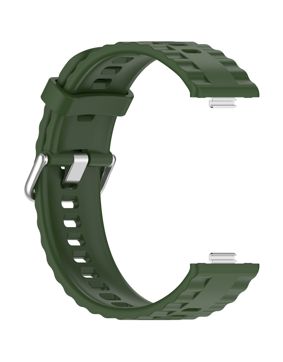 Tiera Huawei Watch Fit 4 vihreä silikoniranneke