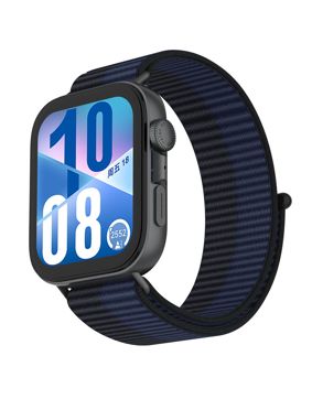 Tiera Huawei Watch Fit 4 nailonranneke sininen