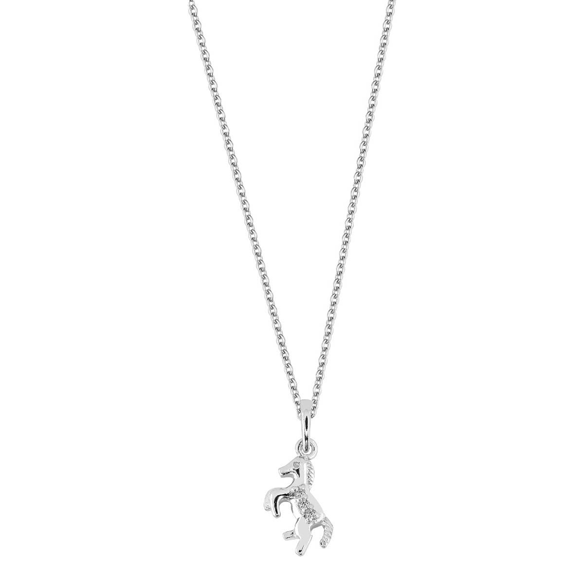 Lykka Symbols heppa hopeakaulakoru 12 mm